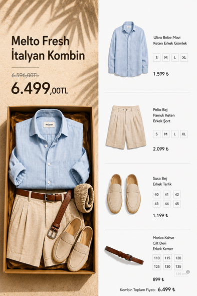 Melto Fresh İtalyan Kombin