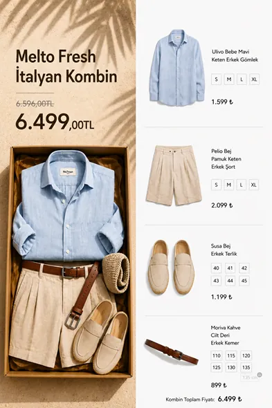 Melto Fresh İtalyan Kombin