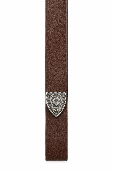 Viking Kahve Cilt %100 Deri Retro Erkek Kemer 