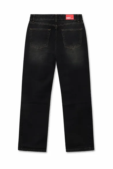 Rigg Siyah Bootcut Lüks Street %100 Pamuk Denim Erkek Kot Pantolon