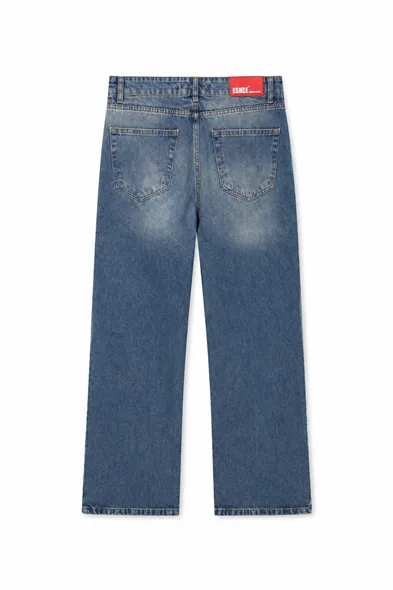 Rigg Buz Mavisi Bootcut Lüks Street %100 Pamuk Denim Erkek Kot Pantolon