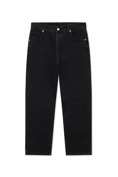Mack Siyah Regular Confort Street %100 Pamuk Denim Erkek Kot Pantolon