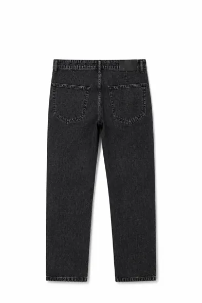 Brick Antrasit Tapered Delüks Street %100 Pamuk Denim Erkek Kot Pantolon