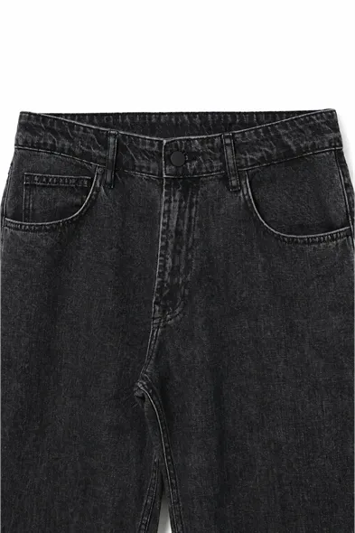Brick Antrasit Tapered Delüks Street %100 Pamuk Denim Erkek Kot Pantolon
