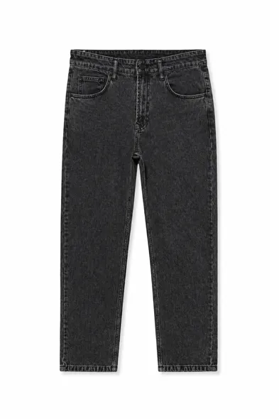 Brick Antrasit Tapered Delüks Street %100 Pamuk Denim Erkek Kot Pantolon