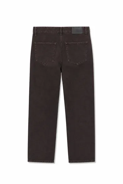 Brick Koyu Kahve Tapered Delüks Street %100 Pamuk Denim Erkek Kot Pantolon