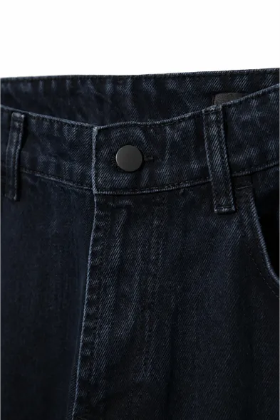 Brick Blue Black Tapered Delüks Street %100 Pamuk Denim Erkek Kot Pantolon