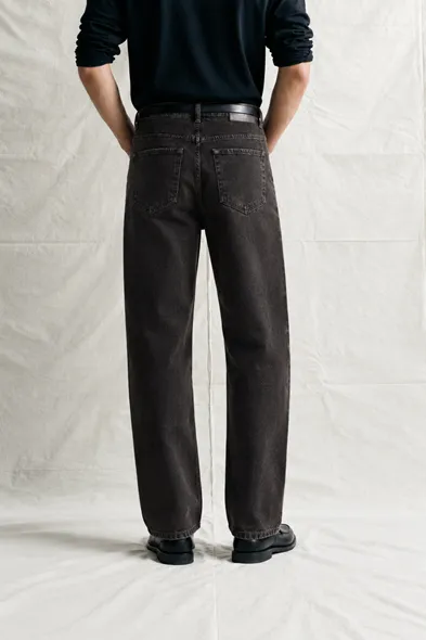 Mack - Koyu Kahve - Regular Confort Street - %100 Pamuk Denim - Erkek Kot Pantolon