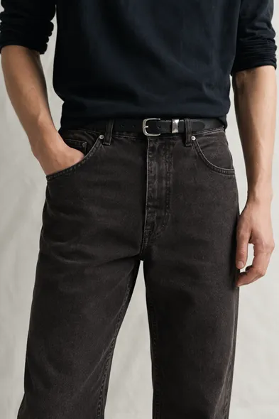 Mack - Koyu Kahve - Regular Confort Street - %100 Pamuk Denim - Erkek Kot Pantolon