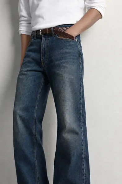 Rigg - Mavi - Bootcut Lüks Street - %100 Pamuk Denim - Erkek Kot Pantolon