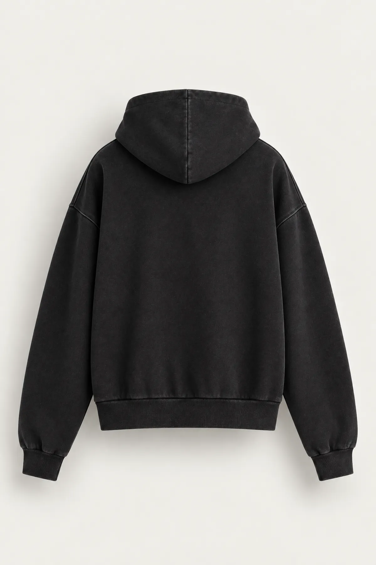 Weldon - Siyah - Kapüşonlu Fermuarlı %100 Pamuk - Erkek Sweatshirt