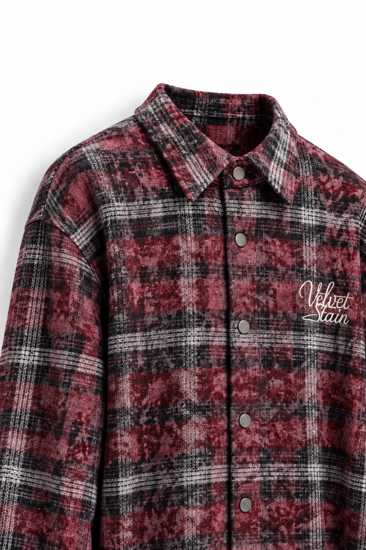 Stain - Kırmızı - Regular Fit - Kaşe - Erkek Ceket
