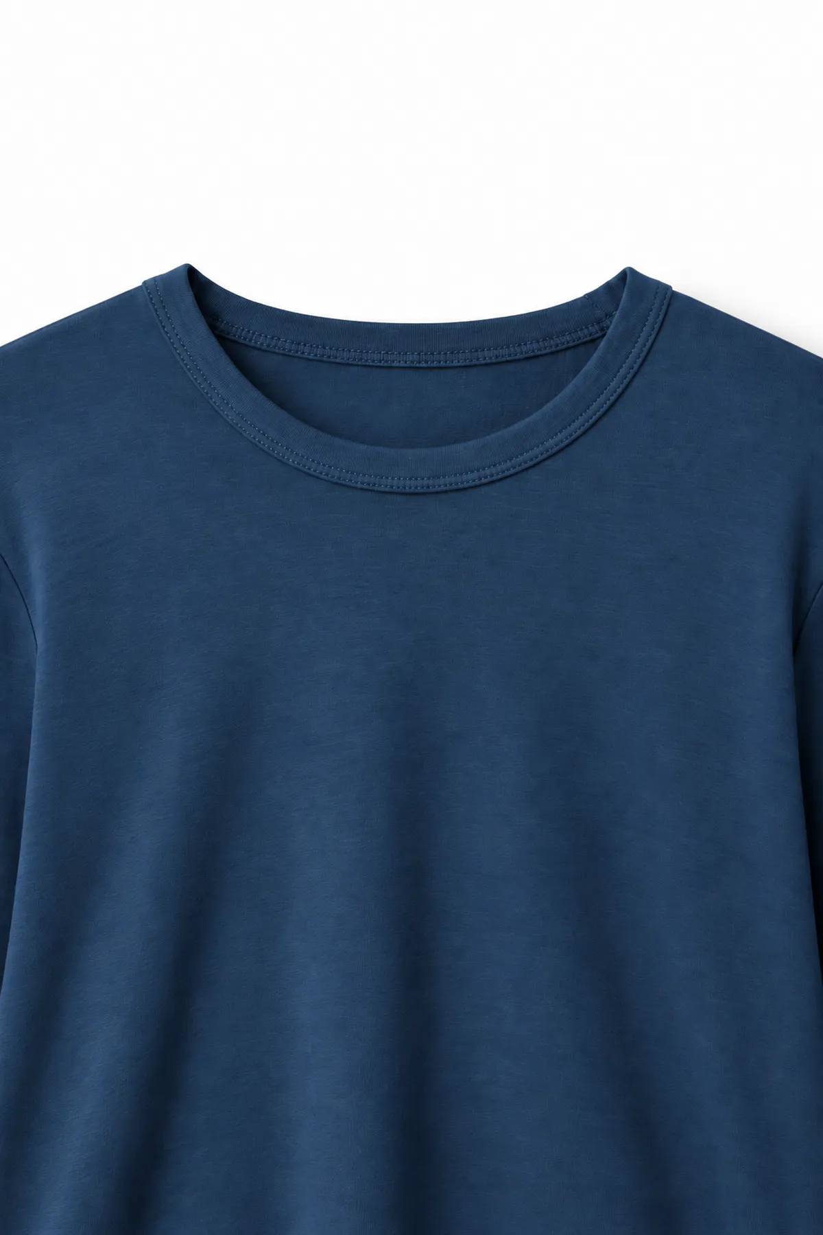 Thorn - Mavi - Bisiklet Yaka Uzun Kollu - %100 Pamuk - Erkek Tshirt