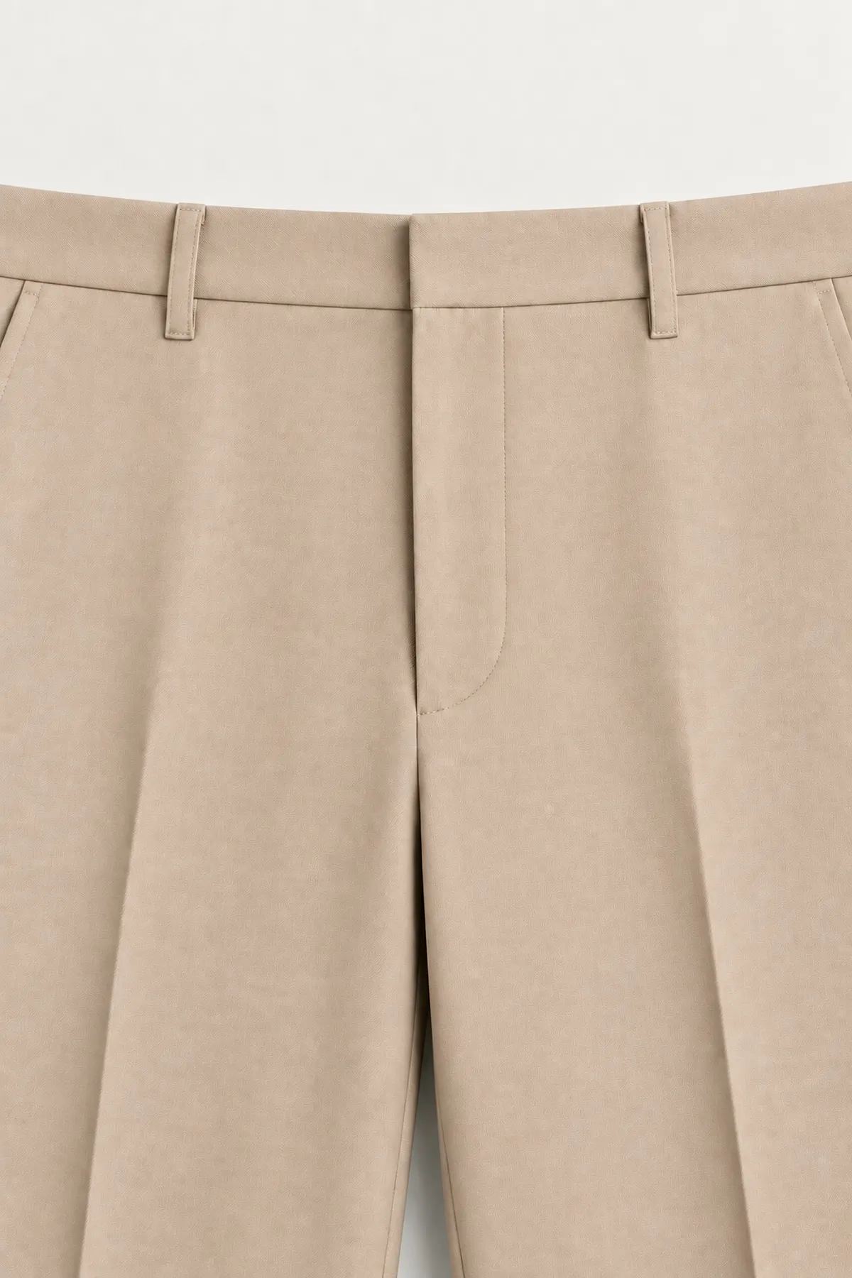 Bruce - Beyaz - İspanyol Straight Fit - Erkek Pantolon