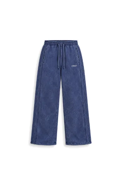 Floyd - Lacivert - Oversize Fit - Fermuarlı Erkek Ceket ve Erkek Eşofman Takımı