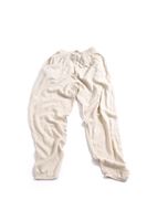 Bej Keten Jogger Pantolon