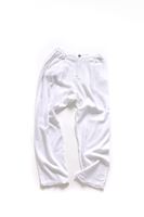 Santurino Düz Paça Beyaz Keten Klasik Pantolon