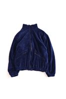 Lahey Navy Blue Pelüş Ceket