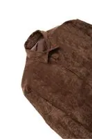 Bochnia Kalın Fitilli Kahve Kadife Erkek Gömlek