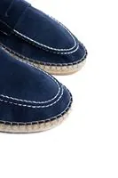 Minoa Lacivert Loafer Süet Hakiki Deri Erkek Espadril
