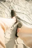 Minoa Haki Loafer Süet Hakiki Deri Erkek Espadril