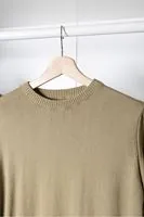 Briss Haki Bisiklet Yaka %100 Pamuk Triko Erkek Tshirt
