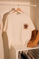 Michelangelo Beyaz Tshirt