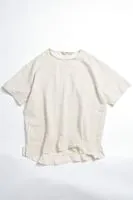 Huston Duble Size Haki Çizgili %100 Pamuk Erkek T-shirt  