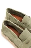 Minoa Avokado Loafer Süet Hakiki Deri Erkek Espadril