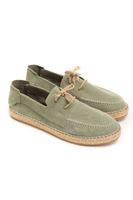 Petra Bağcıklı Avokado Süet Hakiki Deri Espadril