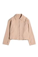 Greyhart Açık Bej Fermuarlı Ceket