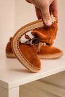 Zakintos Hakiki Deri Tarçın Erkek Espadril