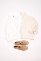 Soren Bej Beyaz Kombin