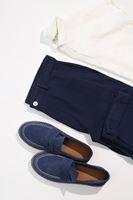 Maren Beyaz Lacivert Kombin