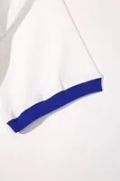 Axis Beyaz Mavi Oversize %100 Pamuk Erkek Tshirt