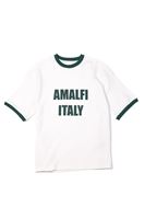 Axis Beyaz Yeşil Oversize %100 Pamuk Erkek Tshirt