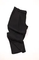 Giardino Siyah %100 Keten Erkek Pantolon