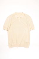 Rimo Bej Düğmeli Triko Tshirt