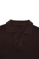 Moka Kahve Triko Erkek Tshirt