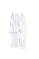 Sardis Beyaz %100 Keten Erkek Pantolon