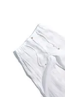 Sardis Beyaz %100 Keten Erkek Pantolon