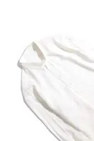 Vego Beyaz Oversize Erkek Gömlek