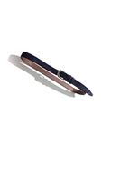 Moriva Lacivert Süet Deri Kemer