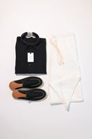 Servio Siyah Beyaz Kombin