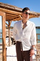 Vego Beyaz Oversize Gömlek