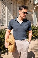 Sable Lacivert Triko Tshirt