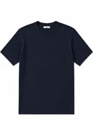 Tavia Lacivert Bisiklet Yaka %100 Pamuk Erkek Tshirt