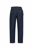 Lecce - Koyu Mavi - Lüks İtalyan - %100 Pamuk Denim - Erkek Kot Pantolon