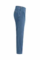 Lecce - Mavi - Lüks İtalyan - %100 Pamuk Denim - Erkek Kot Pantolon