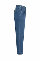 Lecce - Mavi - Lüks İtalyan - %100 Pamuk Denim - Erkek Kot Pantolon